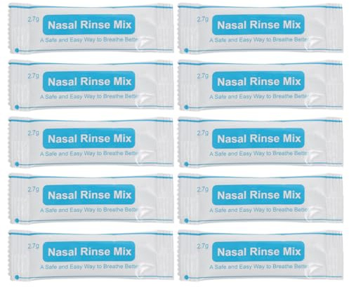 ifundom Sal Limpiadora Nasal Caja 40 Sobres Mezcla Instantánea Para Lavado De Cavidad Nasal En Ambientes Con Polvo Y Adultos