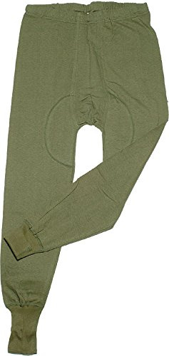 BW Winter Unterhose Plüsch Oliv