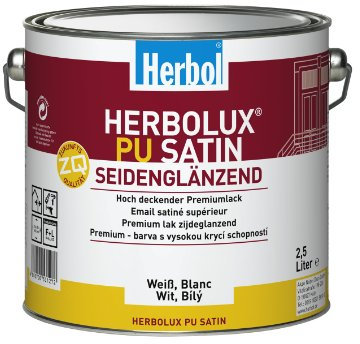 Herbolux PU Satin ZQ RAL 3000 feuerrot, 0,75 Liter