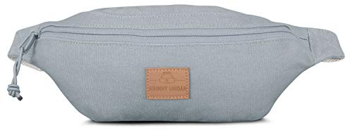 JOHNNY URBAN Bauchtasche Damen & Herren Grau - Toni - Umhängetasche für Alltag, Festival & Sport - Stylische Crossbody Bag für Reisen - Wasserabweisend