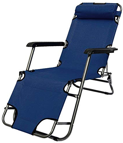 AMANKA 153 x 60cm Relaxliege Garten Liegestuhl Klappbar - Gartenstuhl mit Liegefunktion - Sonnenliege Faltbar - Campingliege Leicht - Gartenliege Wetterfest Strandliege Relaxsessel Outdoor Liege