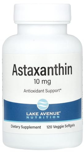 Astaxanthin, 10 mg, 120 Veggie Softgels, Lake Avenue Nutrition