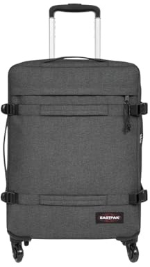 Eastpak Transit'r 4 S Koffer, Black Denim, S, Trolley