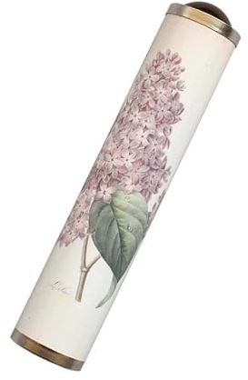 ZEALMAX Handgemachte echte Szene Kaleidoskope, pädagogische Kaleidoskop Spielzeug nostalgische Spielzeug Geburtstagsgeschenk für Jungen und Mädchen, lila Blumen