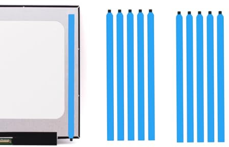 AJPARTS UK New 22 CM Double Sided Tape For Lenovo ThinkBook 14 G2 ITL /14 G2 are / 14 G3 ACL / 14 G3 ITL /14 G4 IAP /14 G4 ABA / 14 G5 ABP Screen LCD Adhesive Strip Tape Stickers Easy-Pull -10 Pcs