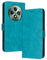 PanXCase Cover Libro per Oppo Reno 12 F/Reno 12F - Custodia PU Pelle Wallet, Supporto Magnetica Antiurto Anti-Impronte Digitali con Porta Carte Cover (Verde)