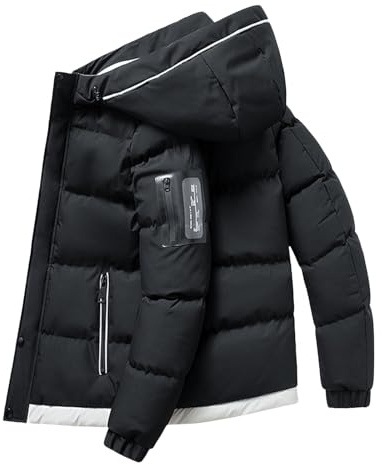 Migliori Cappotti Invernali Uomo Giubbotto di Pelle Imbottito Uomo Giacca da Baseball Nera Piumini Maschili Cappotto Pelo Uomo Giacche A Uomo in Offerta Blazer E Pantaloni Uomo Giacca di Pelle