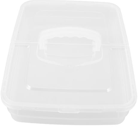 Cabilock Pizza Gärbox Mit Deckel Gärbehälter Für Pizzateig Stapelbarer Teigbehälter Gärbox Für Haushalt Platzsparender Gärbehälter Für Teig