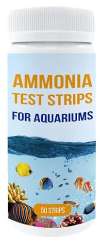 Prueba De Agua De Amoniaco - Probador De Amoniaco Kit De Prueba De Agua Segura Para Acuario, Acuarios De Agua Dulce/Salada, Resultados Rápidos Y Precisos