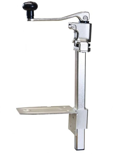 KSIFJRTO Abrelatas comercial resistente para latas grandes, abrelatas industrial para latas grandes, abrelatas manual de acero inoxidable, abrelatas de mesa de restaurante, latas #10 de hasta 11