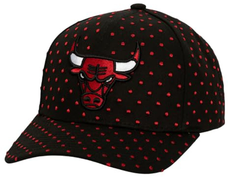Mitchell & Ness NBA Polka Polka Pro Snapback Cap Chicago Bulls Black