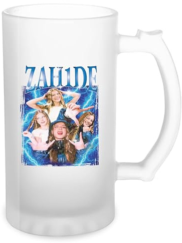 GR8Shop Zah1De Lover Zahide Transparent Beer Mug Stein 500ml