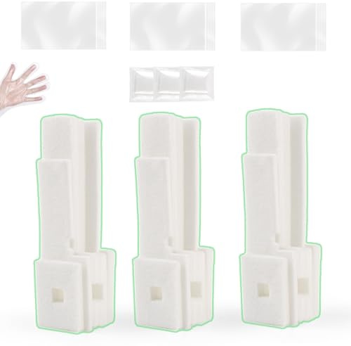 TGHongKy 3* Tampone Stampante per Epson EcoTank ET2500 ET2600 ET2650 Spugna per Serbatoio Inchiostro per Epson EcoTank ET2500 L300 L301 L303 XP330 XP335 XP420 XP430 XP434 Spugna Assorbente X