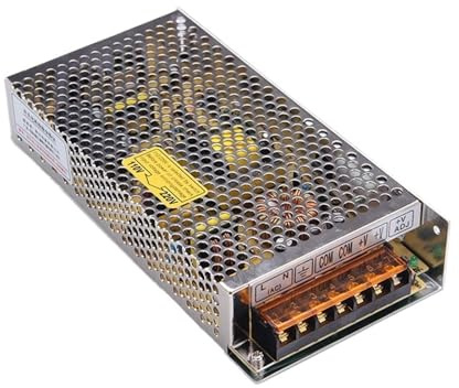 TAYKDRCAX Fuente de alimentación conmutada de 120 W, 12 V, 10 A, Controlador LED CA-CC for Tiras de LED e iluminación Industrial (S-120-12)