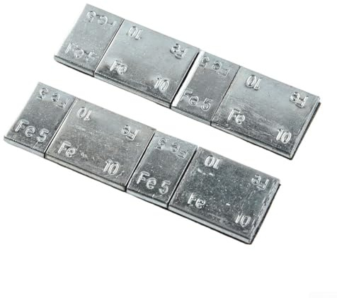 Pesi di bilanciamento ruote 60 g in ferro per auto e moto Self Feature (5 g + 10 g)