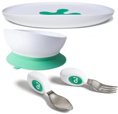 doddl Next Step Toddler Feeding Set (12–24 Months) – 2-Piece Toddler Cutlery Set (Everyday Toddler Essential Kit)