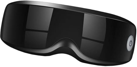 UKCOCO Yeux Noir 200mah et Silicone pour Relaxer Muscles Oculaires, Alimentation Usb, pour Réduire la Fatigue Oculaire