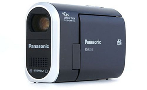 Panasonic SDR-S10 Water-resistant SD Camcorder (10 x optical zoom, shock-proof, USB 2.0)