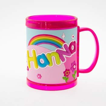 H&H 03873010027 Kinderbecher - Namensbecher, Kunststoff, Mehrfarbig