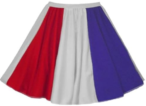 The Dragons Den Adults 15 (38cm) Length United Kingdom National Flag Themed Skirt Patriotic Supporters Fancy Dress [L-XL]