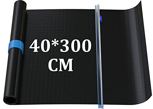 Tapis de Cuisson Barbecue 40 * 300 cm Set de 5 Teflon BBQ Barbecue Plaque Feuille de Cuisson pour Barbecue gaz Charbon électrique 100% Anti-adhérent, Papier Barbecue Réutilisable Nettoyable