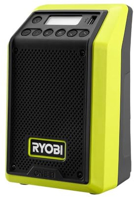 RYOBI Radio Bluetooth compacte 18 V One+ Clarté sonore 4X