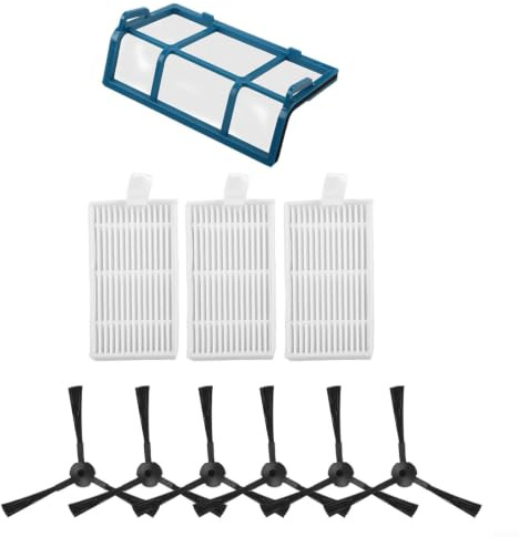 KIT ASPIRAPOLVERE MEDION MD18500 MD18600 CON SPAZZOLE LATERALI E FILTRI - Ricambi Robot Cleaner