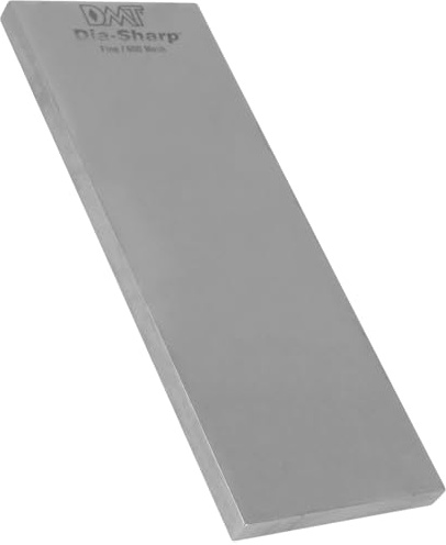 DMT Dia-Sharp® Diamant Schleifstein 8 Fein/Extrafein | Doppelseitiger Messerschärfer in Profiqualität | 20cm Wetzstein für Messer und Werkzeuge | Made in USA | D8E/F