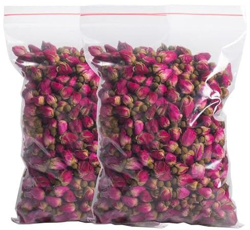 El Té De Capullos De Rosa Roja Una Fragante Infusión De Rosas Secas Es Una Alternativa Relajante (100g)