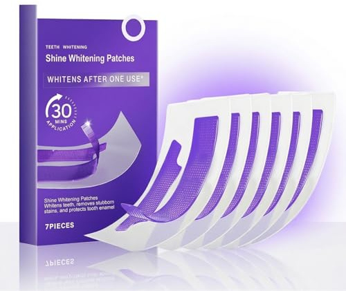 Teeth Whitening Strips, 3D Advanced Tooth Bleaching Kit, Enamel Safe Stain Removal, Mint Flavour Dental Care, Non-Slip Grip Technology, Gentle Smile Enhancer, 14 Strips