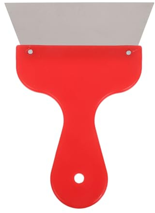 DOITOOL Removedor de Papel Tapiz Acero Inoxidable Espátula Alisadora para Paredes Herramienta Manual para Cortar y Despegar Papel Tapiz Uso Profesional y Bricolaje Fácil Manejo