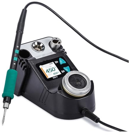 Fer à souder, Kit de station soudage numérique avec fer portable for le et retrait petits composants,pour réparation d'appareils électroménagers