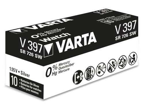 Varta Batterie Silberoxid-Knopfzelle 397