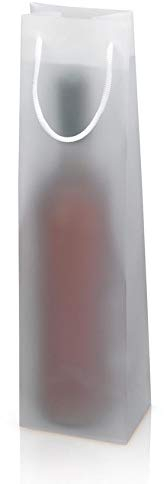 10 x Tragetasche Frost für 1 Flasche, Weintragetasche, Weinverpackung, Flaschentasche