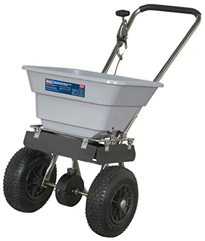 Sealey SSB37W 37 kg Walk Behind Stainless Steel Broadcast Salt Spreader