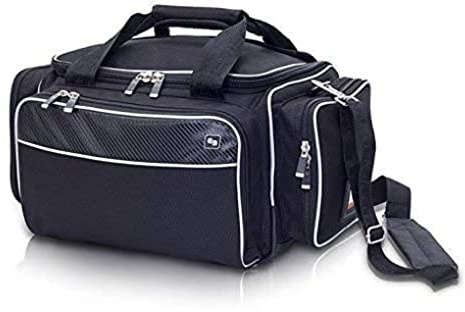 Queralto Medic'S Softbag-Arzttasche (blau & schwarz) inkl. Ampullarium! (schwarz)