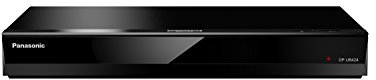 Panasonic DP-UB420EGK Lettore Blu-Ray Ultra HD 4K PRO HDR, Processore HCX, HDR10+, HLG, Upscaling 4K, Twin HDMI, Dolby Atmos DTS:X, Internet Apps, Wireless LAN Built-In, USB 2.0, USB 3.0, Nero