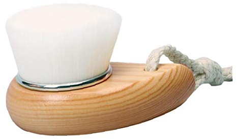 Wooden Washing Facial Brush Manual Soft Bruh with Wood Handle for Washing Pore Exfoliation Massaging Supplies