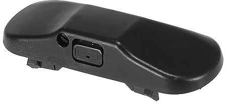 X AUTOHAUX Scheibenwaschdüse Sprühstrahl Für VW Golf Plus 05-13 1 Stk | Kunststoff, Schwarz, 9X4.5Cm, 2KD955985, Für VW Tiguan 07-15, Für VW Passat B6 05-10, Für VW Golf 03-16