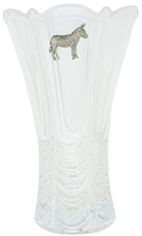 Donkey Flower Table Vase Cut Crystal Glass Flute Style Luxury Gift 108