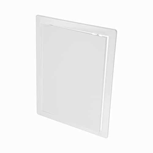 Vent Systems 10 x 13 Inch / 250 x 330 mm Access Panel - Easy Access Doors - ABS Plastic - Access Panel for Drywall, Wall and Ceiling Electrical and Plumbing Service Door Cover