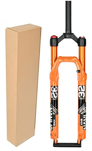ZECHAO Magnesiumlegierung Federgabel Federung,26 27.5 29 100mm Reise XC/AM/FR Radfahren 1-1/8 Gerade Lenker Air Mountain Bike Federgabeln Fahrrad Federgabel (Color : Straight-HL, Size : 29inch)