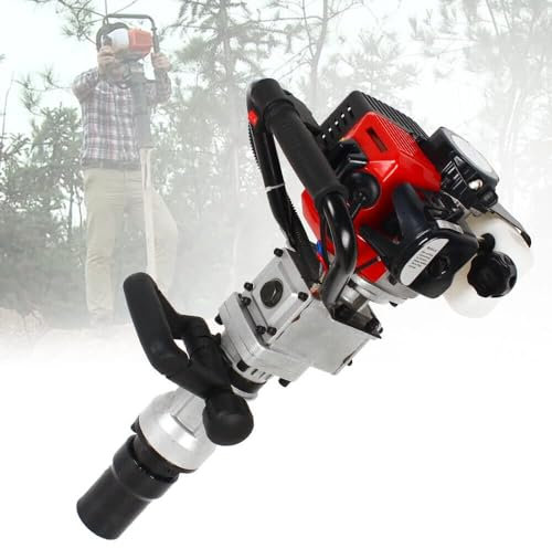 Kozivmo 2 Tempi, 32,6 CC Pilota, Pali a Benzina, Motore Singolo Cilindro Trivella Trivellatrice da Giardino Motore mototrivella trivellatrice da Giardino e campi