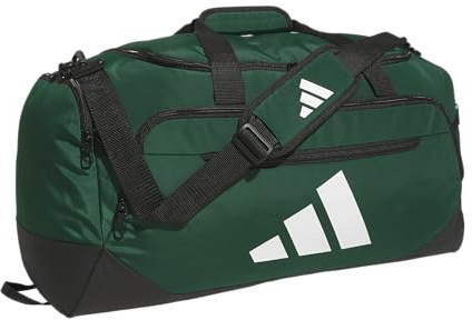 Adidas Defender 5 Große Seesack (100 l), Team Dunkelgrün, Medium (59L), Defender 5.0 Seesack, strapazierfähige Reisetasche, Sporttasche, für Damen und Herren