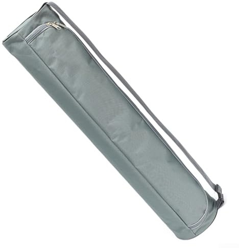 SPORTARC Reisefreundliche Yogamatten-Tasche, wasserdicht, durchgehender Reißverschluss, leicht und robust (grau)