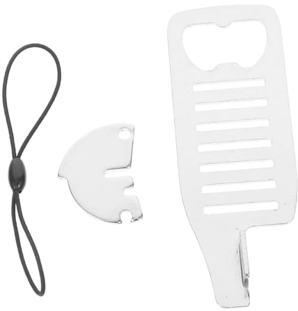 Veemoon Serrure de Porte en Acier Inoxydable Protection Supplémentaire et Installation sans Outil, Verrou Portable pour Sécurité Appartement et Maison