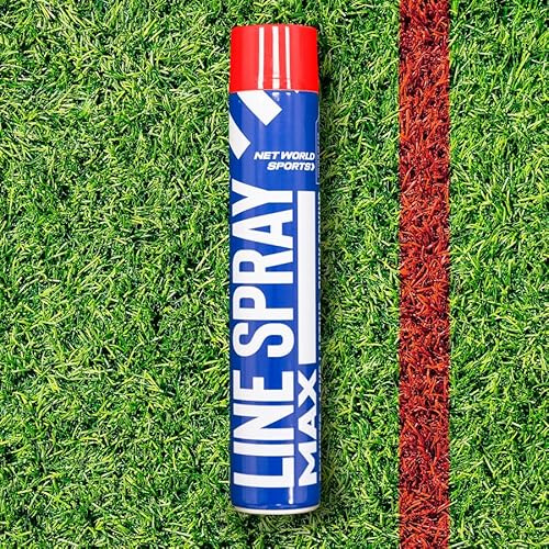 FORZA Line Spray MAX [RED] 750ml Spray Paint (Pack of 1, 6, or 12) | Brighter Lines & Longer Lasting Cans! Quick Dry Aerosol Spray – for ANY line marking on Roads or Grass! (1)