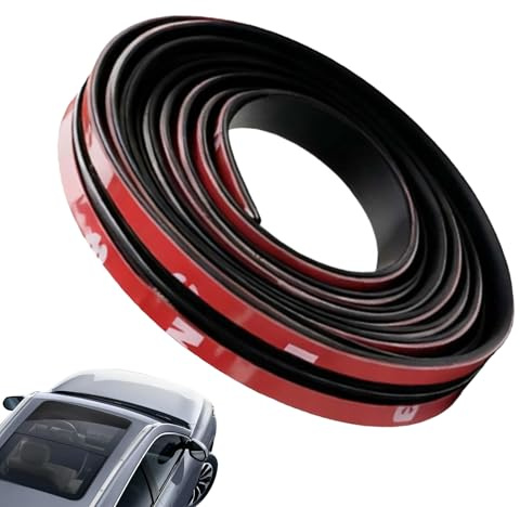Dichtungsband aus für Windschutzscheibe | UV-beständiges T-Profil, Türdichtung – für Auto, Limousine, LKW, Anhänger, Pick-up