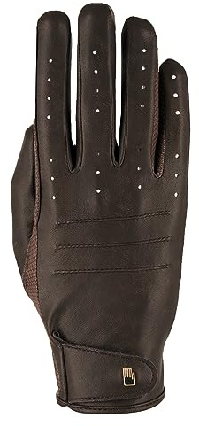 Roeckl Sports Reithandschuh Malaga, Turnier Sommer Handschuh, 2 Farben, Größe 6-11