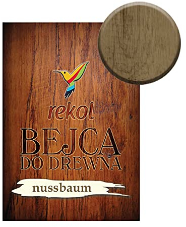 Holzbeize Möbelbeize Trockenbeize Beize Pulverbeize f. 2-3m² große Farbauswahl, Farbe:Nussbaum